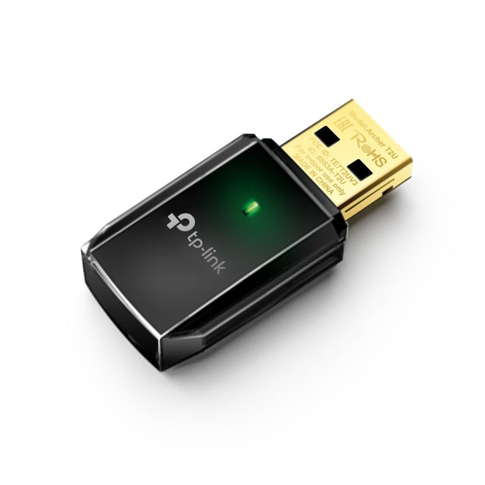 Scheda Wireless USB Dual Band AC600 TP-Link Archer T2U in Adattatori USB wireless Innovamy.it - Milano, commercioVirtuoso.it