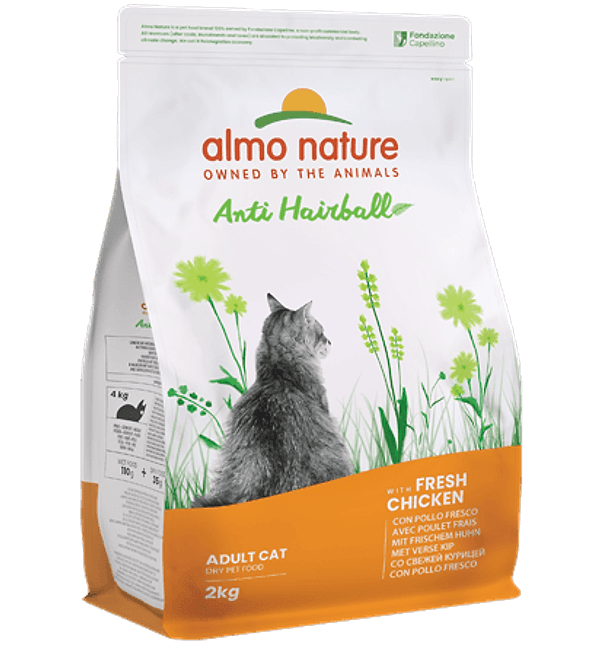 Almo Nature Holistic Anti Hairball gusto Pollo per Gatti Adulti in Secco 101 Market - Poggibonsi, commercioVirtuoso.it