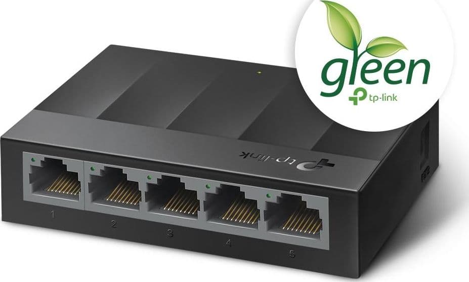 Switch Desktop 5 Porte 10/100/1000Mbps Risparmio energetico in  Innovamy.it - Milano, commercioVirtuoso.it