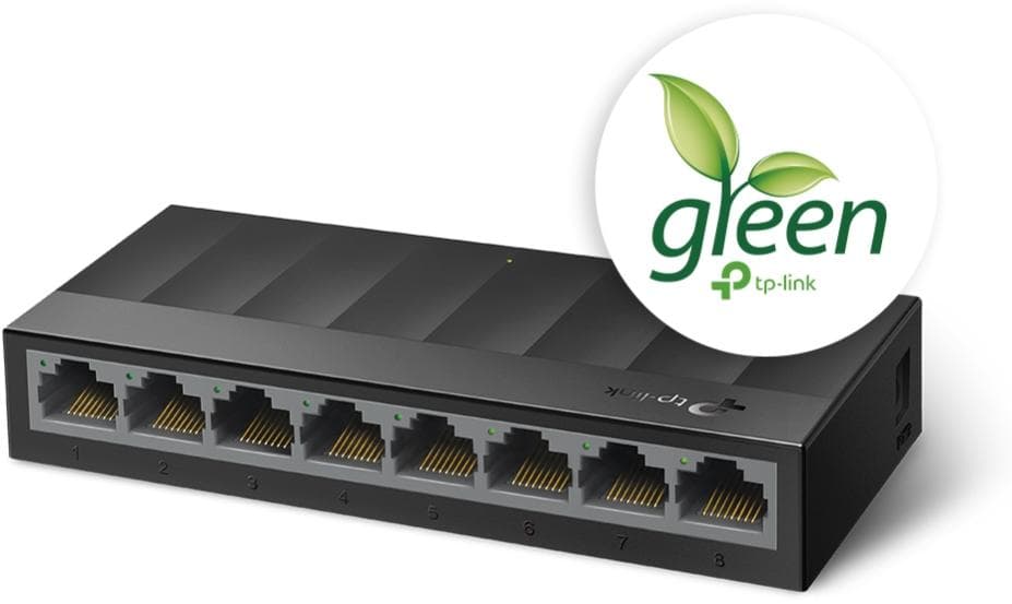 Switch Desktop 8 Porte 10/100/1000Mbps Risparmio energetico in  Innovamy.it - Milano, commercioVirtuoso.it