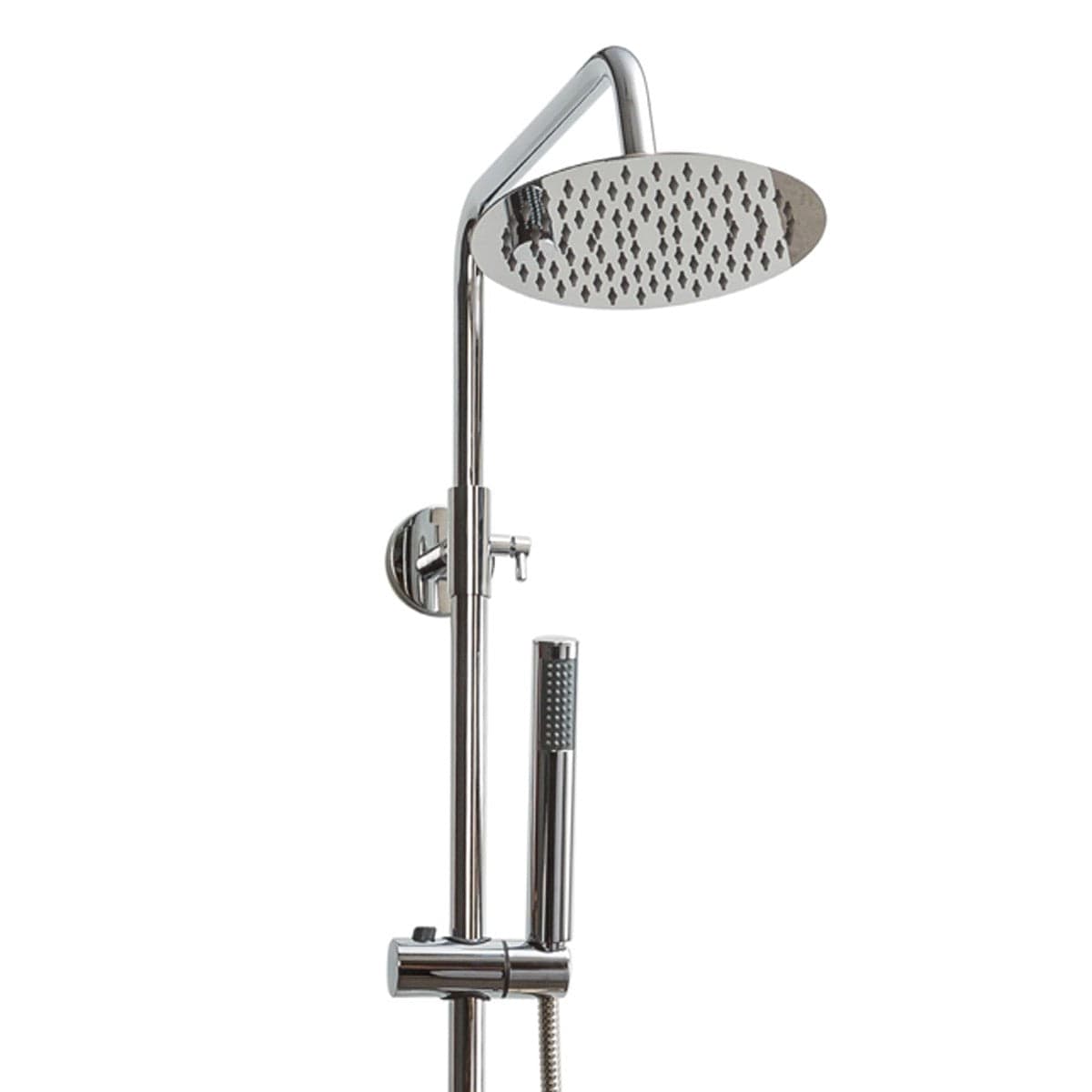 Colonna Doccia Termostatica Rotonda Cromata PIAVE in Rubinetti per vasca Mondialshop - Parabiago, commercioVirtuoso.it