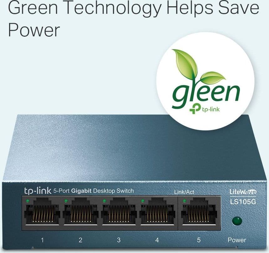 Switch Desktop 5 Porte 10/100/1000Mbps in  Innovamy.it - Milano, commercioVirtuoso.it