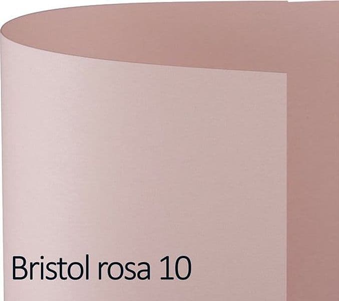 Conf.10 cartoncino Bristol Color 200gr 100x70cm rosa 10 Favini
