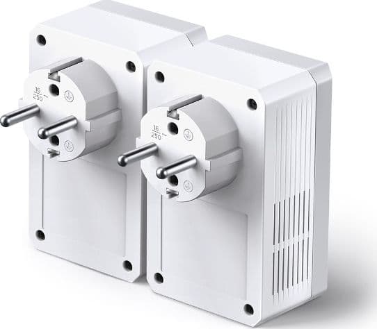Kit 2 powerline con Shuko passante 1 port LAN TL-PA4010P KIT in Adattatori PowerLAN Innovamy.it - Milano, commercioVirtuoso.it