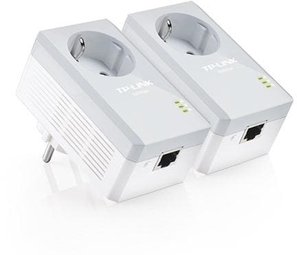 Kit 2 powerline con Shuko passante 1 port LAN TL-PA4010P KIT in Adattatori PowerLAN Innovamy.it - Milano, commercioVirtuoso.it