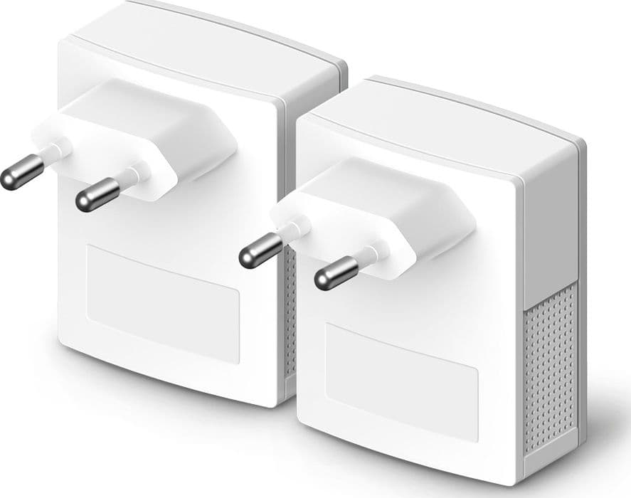 Nano Starter Kit Powerline, 1 Porta Ethernet, 600 Mbps 2 pz in Adattatori PowerLAN Innovamy.it - Milano, commercioVirtuoso.it