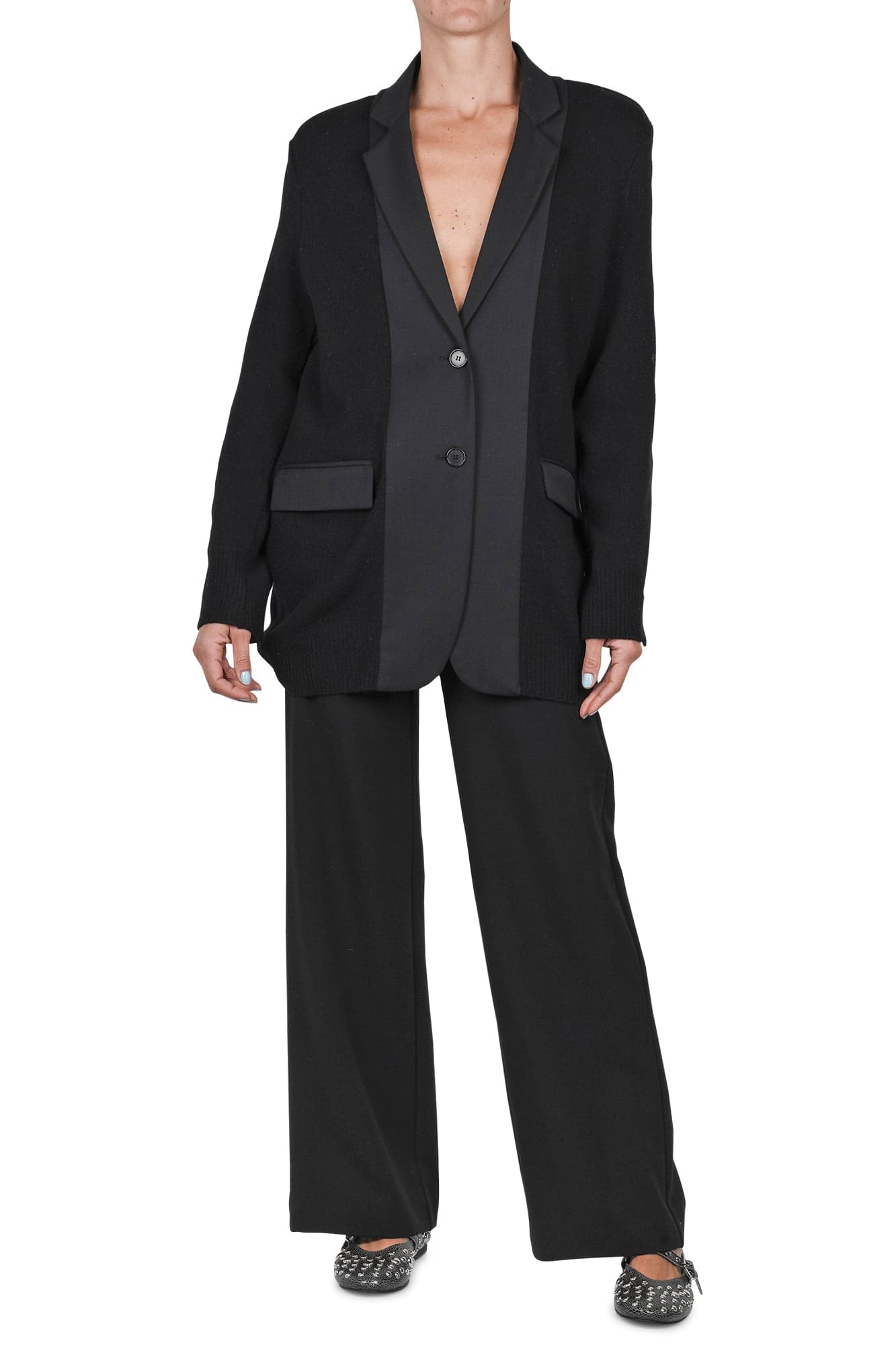 JUCCA Jucca - Giacca - 460856 - Nero da donna in Giacche da abito e blazer Drestige - Casamassima, commercioVirtuoso.it