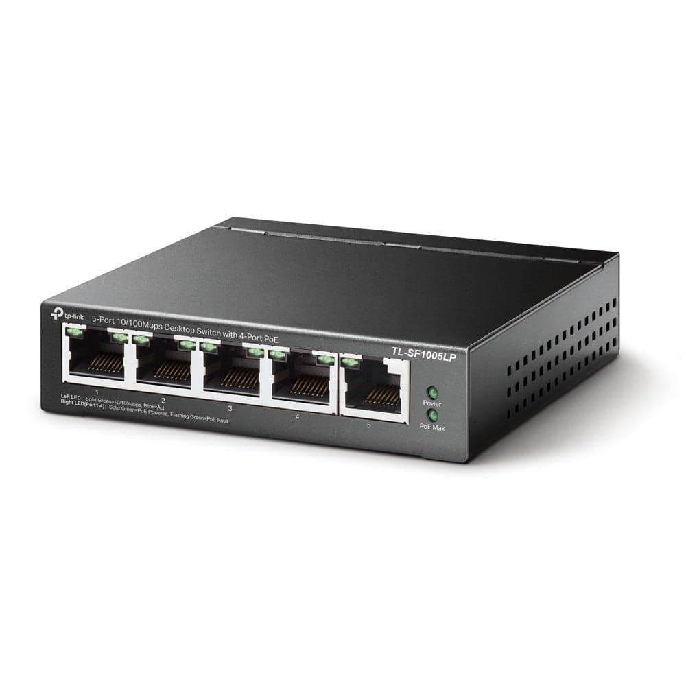 Switch Desktop 5 porte 10/100Mbps con 4-Port PoE TL-SF1005LP in  Innovamy.it - Milano, commercioVirtuoso.it