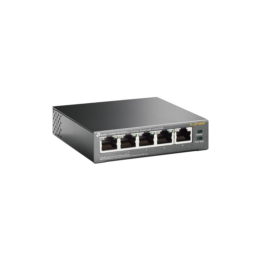 Switch desktop 5 porte 10/100Mbps 4 PoE TP Link TL-SF1005P in Cavi di alimentazione Innovamy.it - Milano, commercioVirtuoso.it