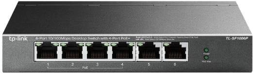 Switch desktop 6 port 10/100Mbps con 4 porte PoE+ TL-SF1006P in  Innovamy.it - Milano, commercioVirtuoso.it