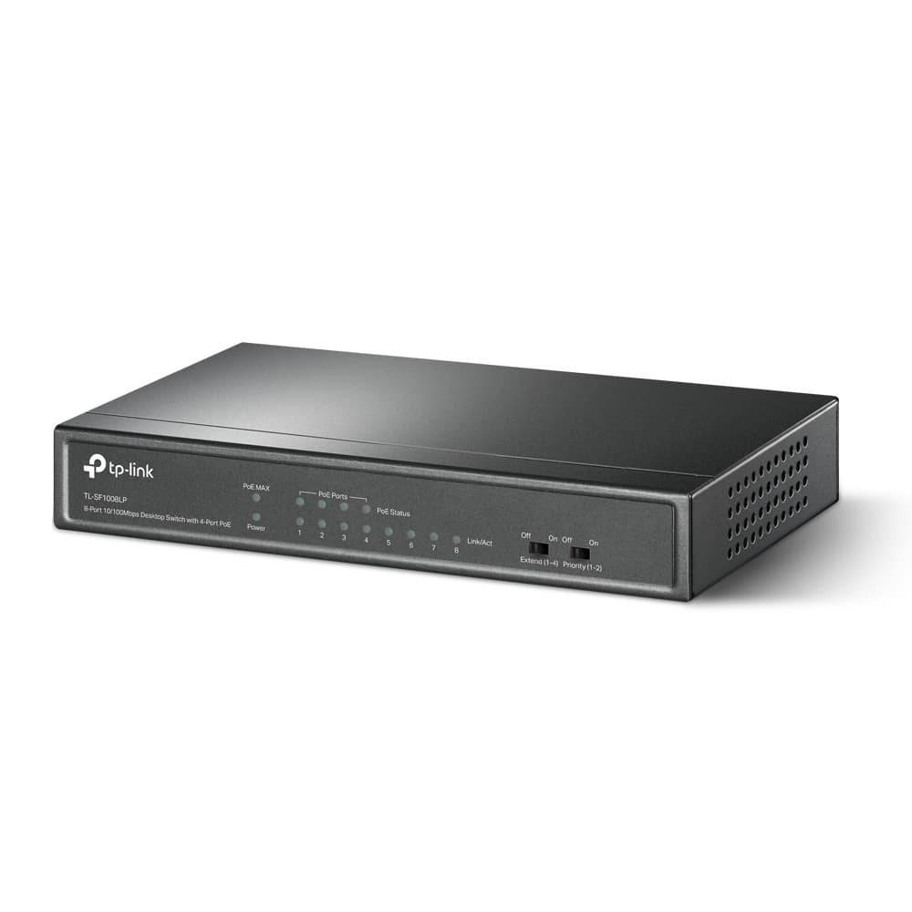 Switch desktop 8 porte 10/100Mbps di cui 4 PoE TL-SF1008LP in  Innovamy.it - Milano, commercioVirtuoso.it