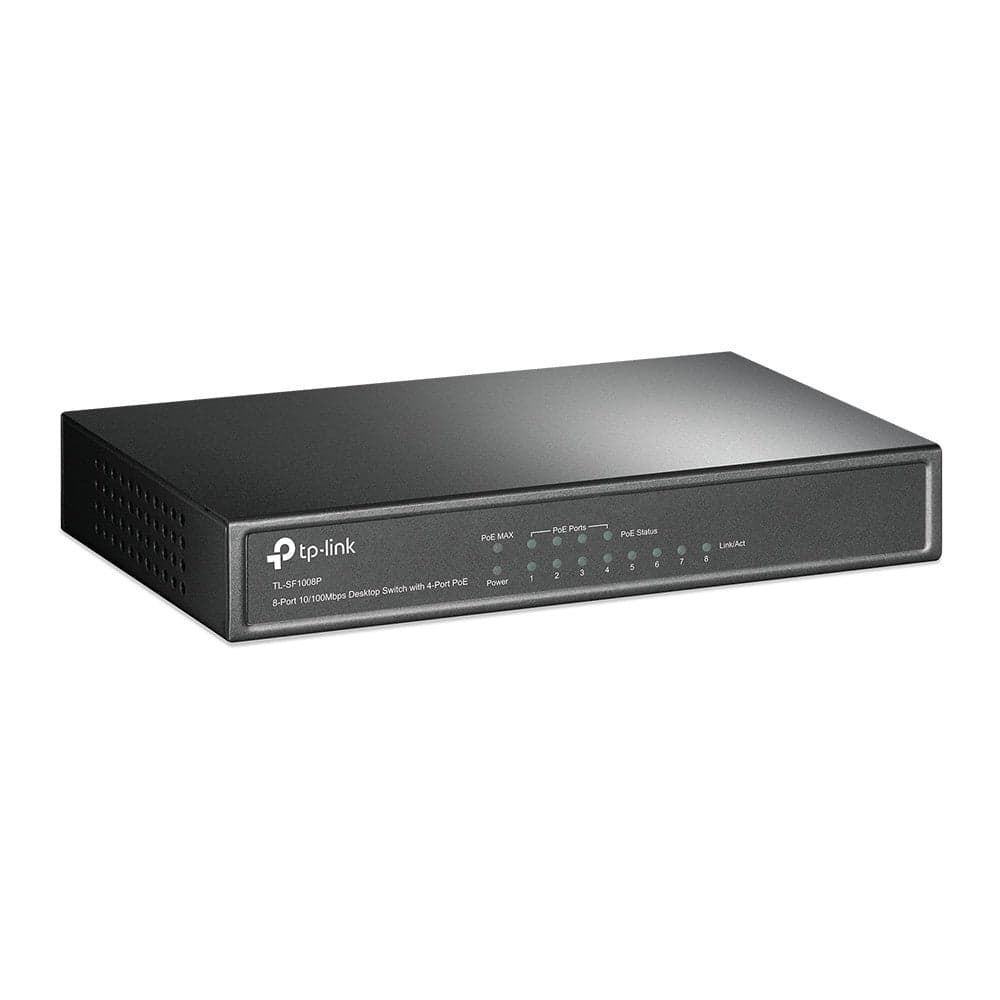 Switch desktop 10/100Mbit 8 porte con 4 porte PoE TL-SF1008P in  Innovamy.it - Milano, commercioVirtuoso.it