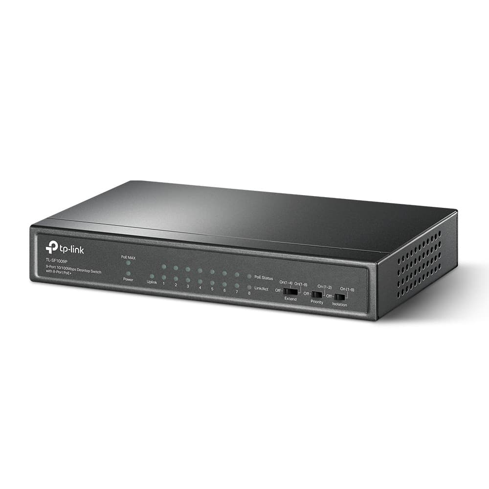 Switch Desktop 9 Porte 10/100Mbps di cui 8 PoE+ TL-SF1009P in  Innovamy.it - Milano, commercioVirtuoso.it