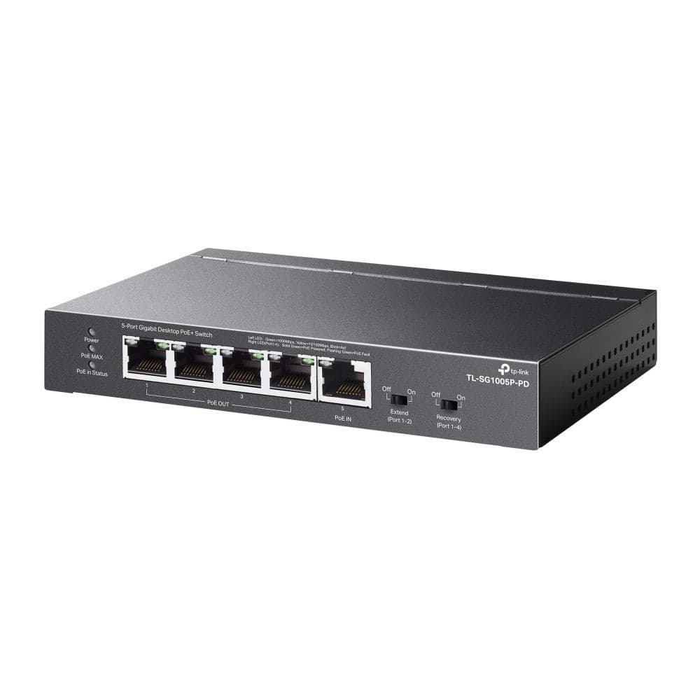 TP-Link 5-Porte Gigabit Desktop PoE+ Switch con 1-Port PoE++ In e 4-Port PoE+Out in  Innovamy.it - Milano, commercioVirtuoso.it