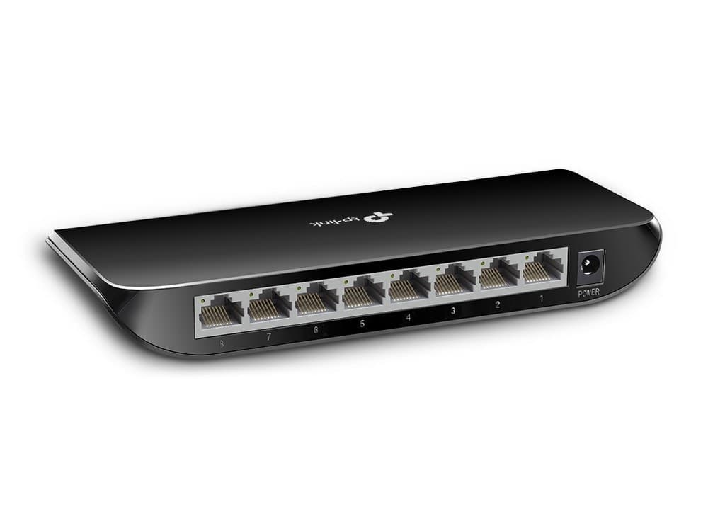 Switch desktop 8 porte Gigabit plastica TP-Link TL-SG1008D in  Innovamy.it - Milano, commercioVirtuoso.it