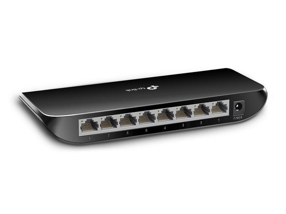 Switch desktop 8 porte Gigabit plastica TP-Link TL-SG1008D in  Innovamy.it - Milano, commercioVirtuoso.it