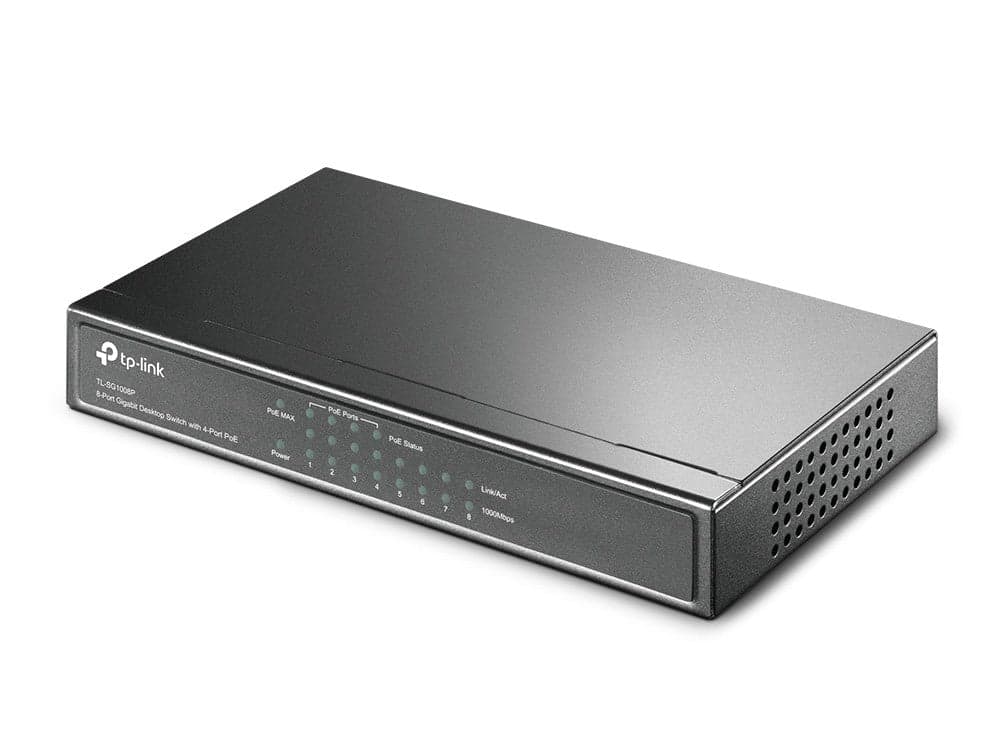 Desktop switch 8 porte gigabit 4 porte PoE 55W TL-SG1008P in  Innovamy.it - Milano, commercioVirtuoso.it