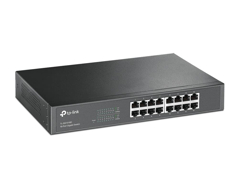 Desktop switch 16 porte Gigabit acciaio TP-Link TL-SG1016D in  Innovamy.it - Milano, commercioVirtuoso.it