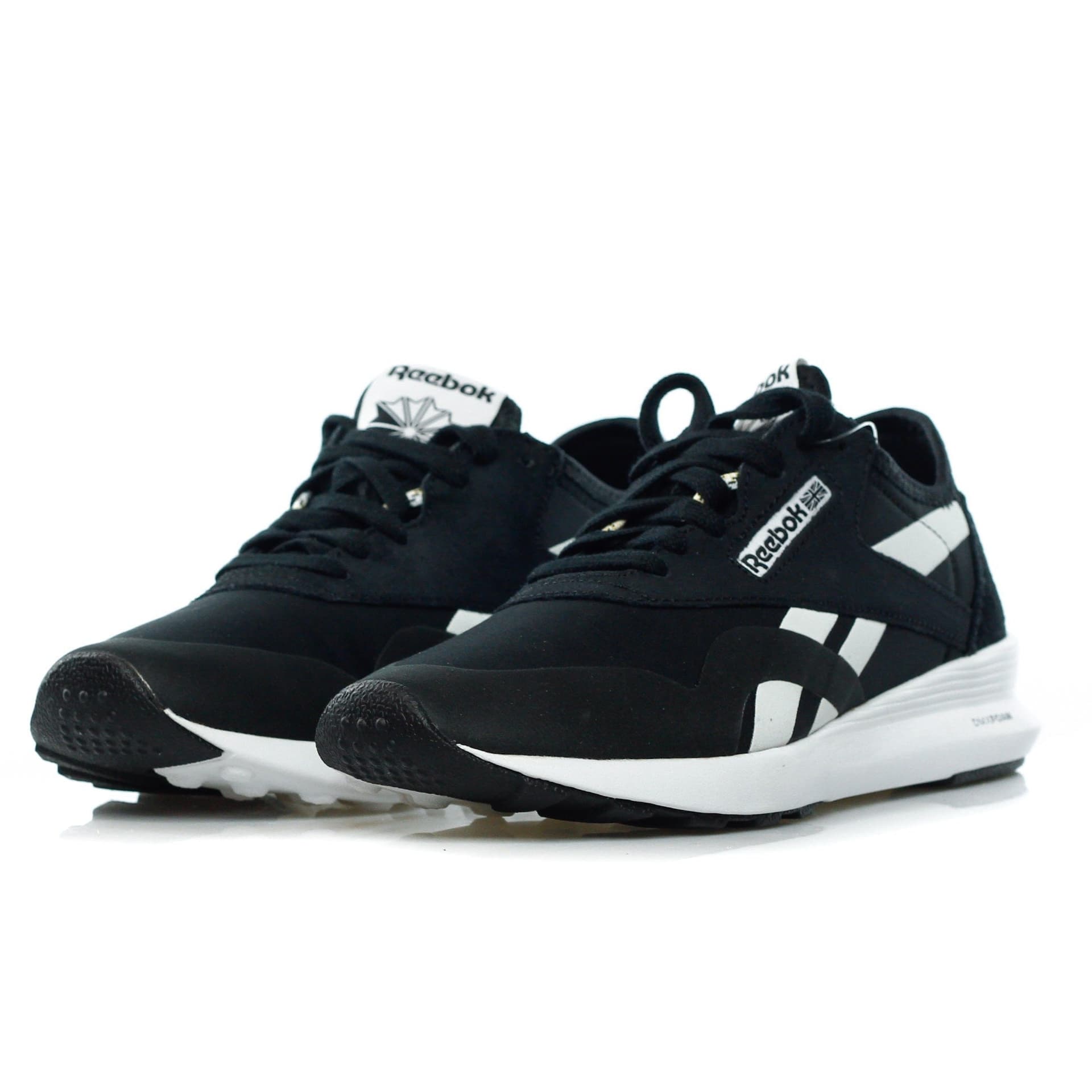 REEBOK Scarpa Bassa Donna Cl Nylon Sp W Black/coal/chalk Gold da donna in Sneaker casual Drestige - Casamassima, commercioVirtuoso.it