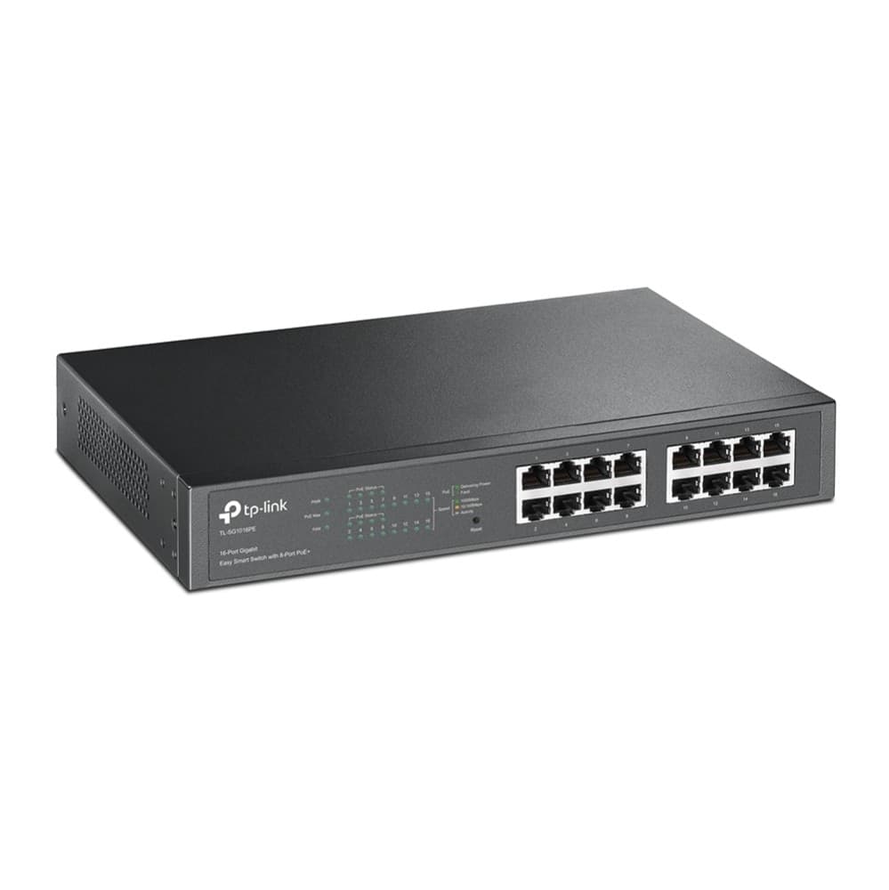 Switch 16 Porte Gbit 8 PoE 110W rack TP-Link TL-SG1016PE in  Innovamy.it - Milano, commercioVirtuoso.it