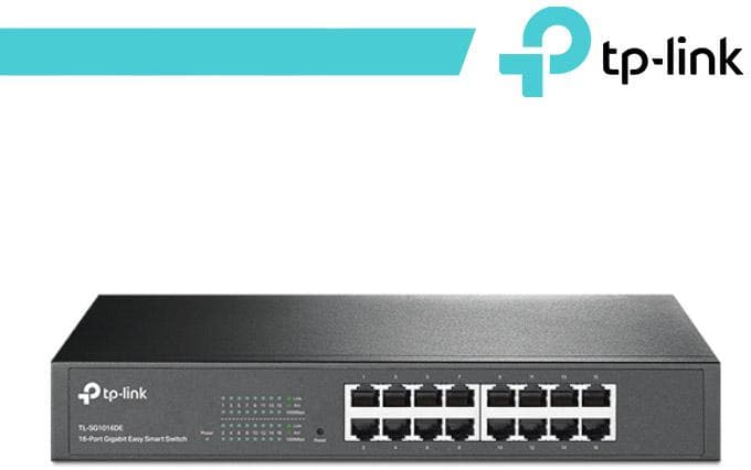 TP-Link Switch Easy Smart 16 Porte Gigabit in  Innovamy.it - Milano, commercioVirtuoso.it