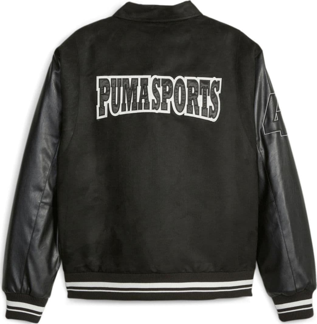 PUMA Giubbino Uomo puma 621788_varsity_jacket_nero da uomo in Giacche sportive e tecniche Drestige - Casamassima, commercioVirtuoso.it