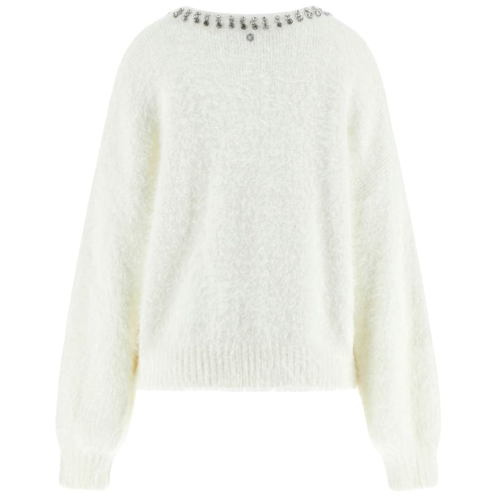Guess maglione bianco con pietre ARISA W5BR58 Z3BH0 G1O6 in Maglioni Prodotti di Classe - Nocera Superiore, commercioVirtuoso.it