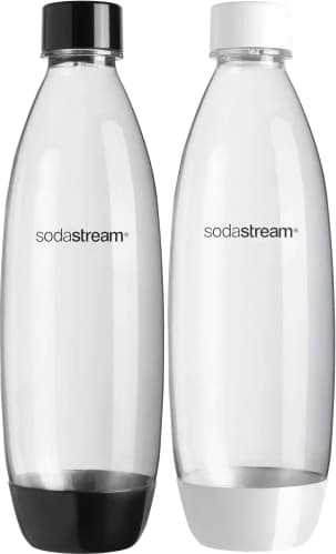 Sodastream Bottiglia Pet Nero E Bianco 1L 2Pezzi in Gasatori d'acqua Prezzo Bomba Store - Casalnuovo di Napoli, commercioVirtuoso.it