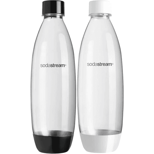 Sodastream Bottiglia Pet Nero E Bianco 1L 2Pezzi in Gasatori d'acqua Prezzo Bomba Store - Casalnuovo di Napoli, commercioVirtuoso.it