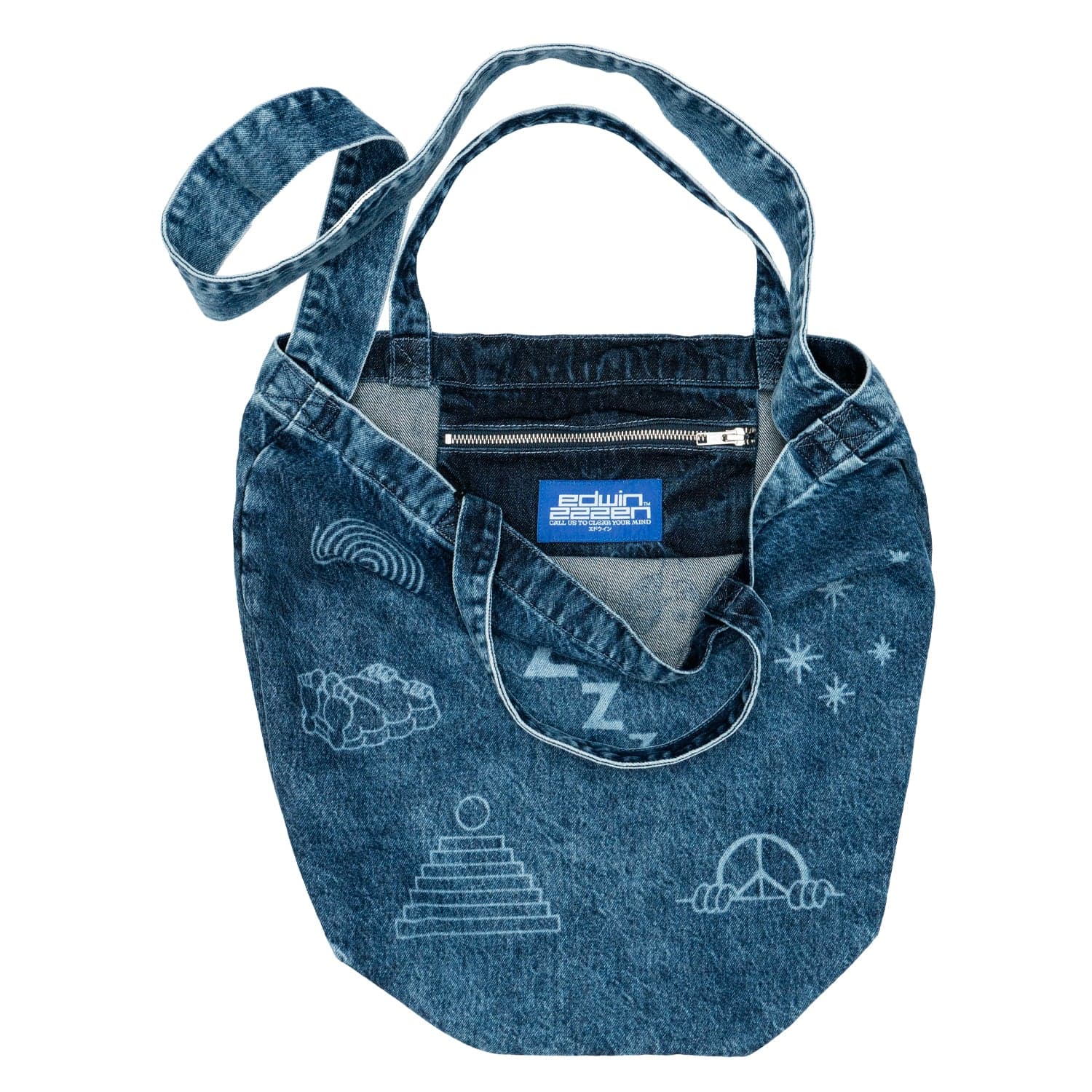 EDWIN Borsa DENIM TOTE BAG da uomo in Borse a spalla Drestige - Casamassima, commercioVirtuoso.it