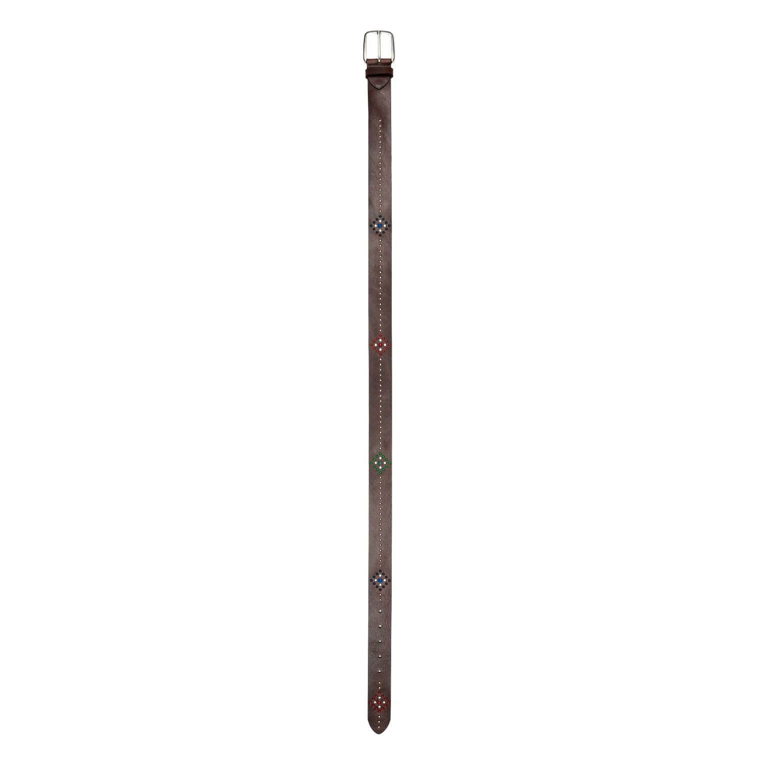 UNIFORM Cintura Borchie Leather Belt Cognac da uomo in Cinture Drestige - Casamassima, commercioVirtuoso.it