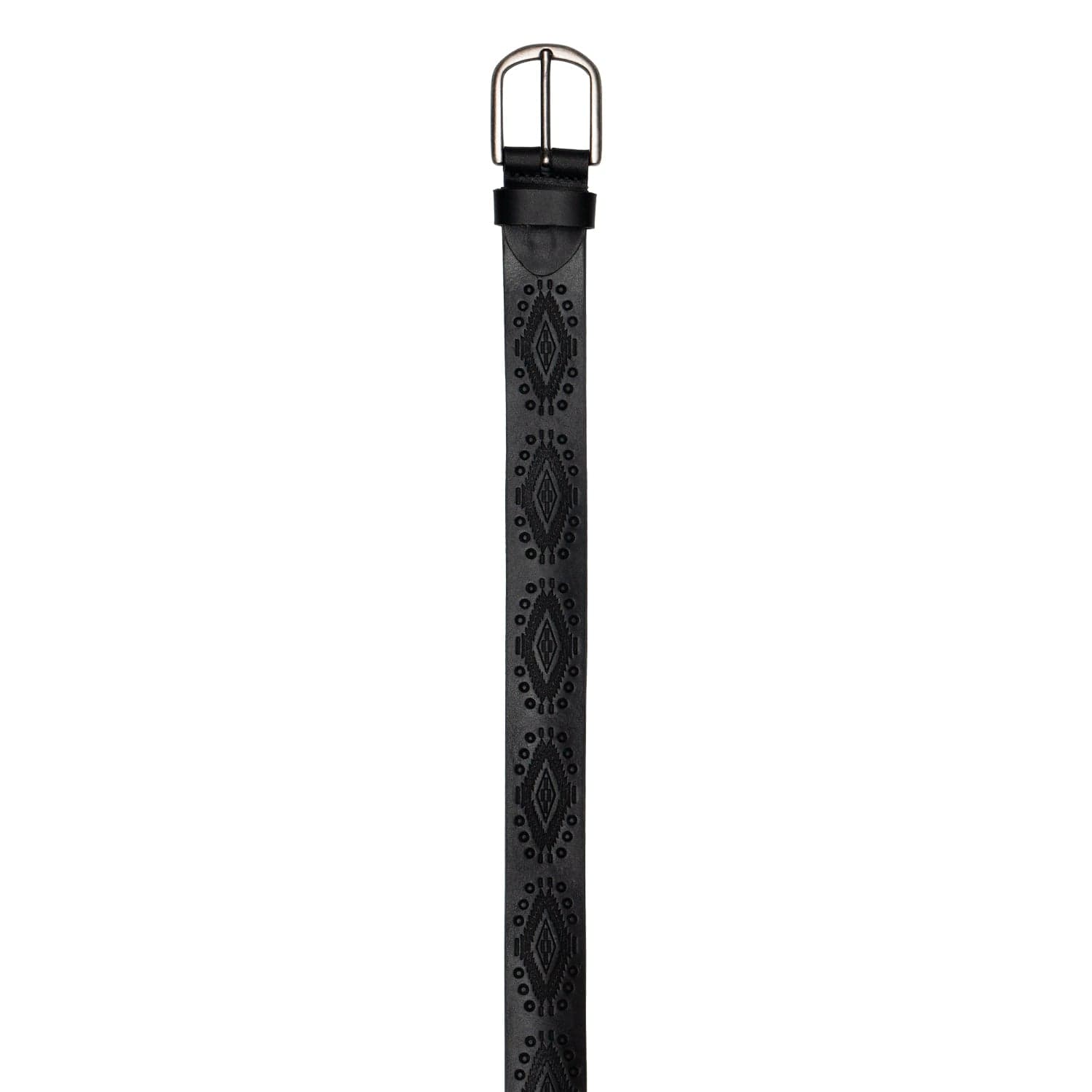 UNIFORM Cintura Indian Leather Belt Black da uomo in Cinture Drestige - Casamassima, commercioVirtuoso.it