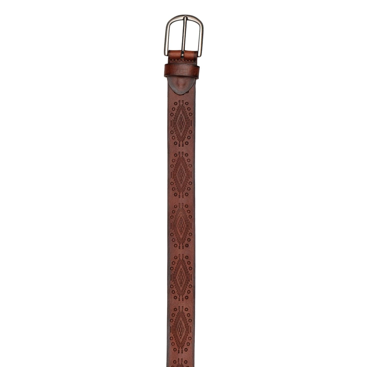 UNIFORM Cintura Indian Leather Belt Brown da uomo in Cinture Drestige - Casamassima, commercioVirtuoso.it