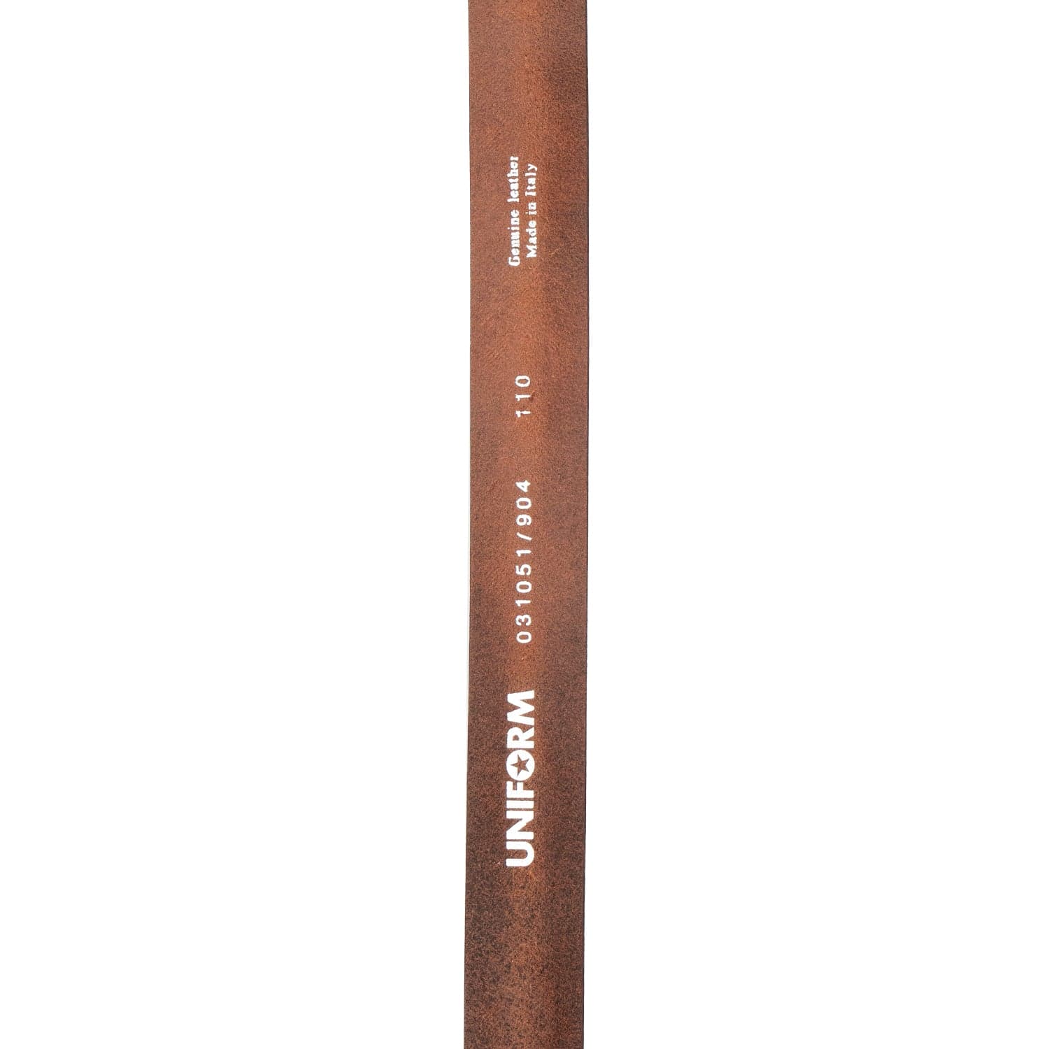 UNIFORM Cintura Indian Leather Belt Brown da uomo in Cinture Drestige - Casamassima, commercioVirtuoso.it