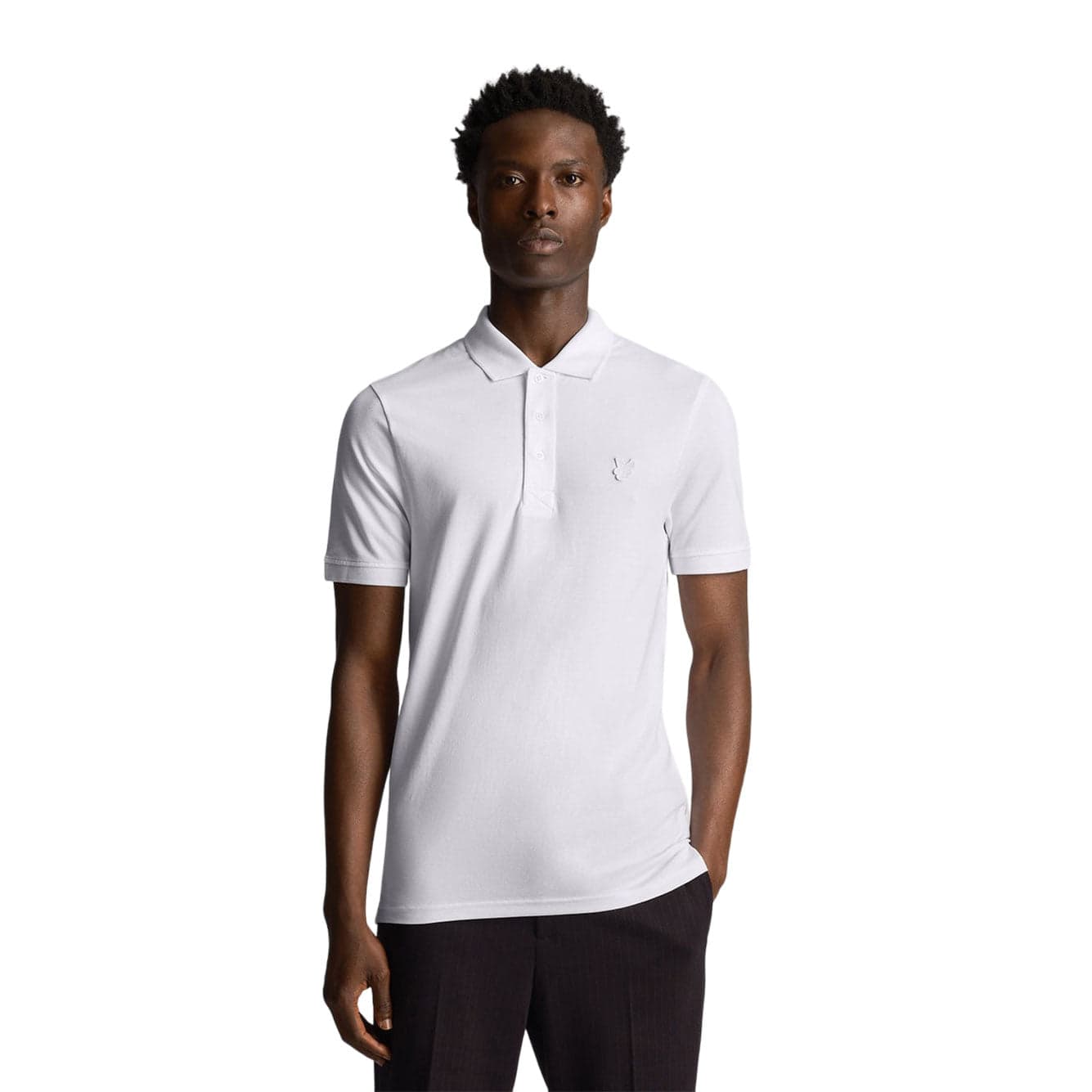 LYLE &amp; SCOTT Lyle &amp; Scott Tonal Eagle Polo Shirt da uomo in Polo Drestige - Casamassima, commercioVirtuoso.it