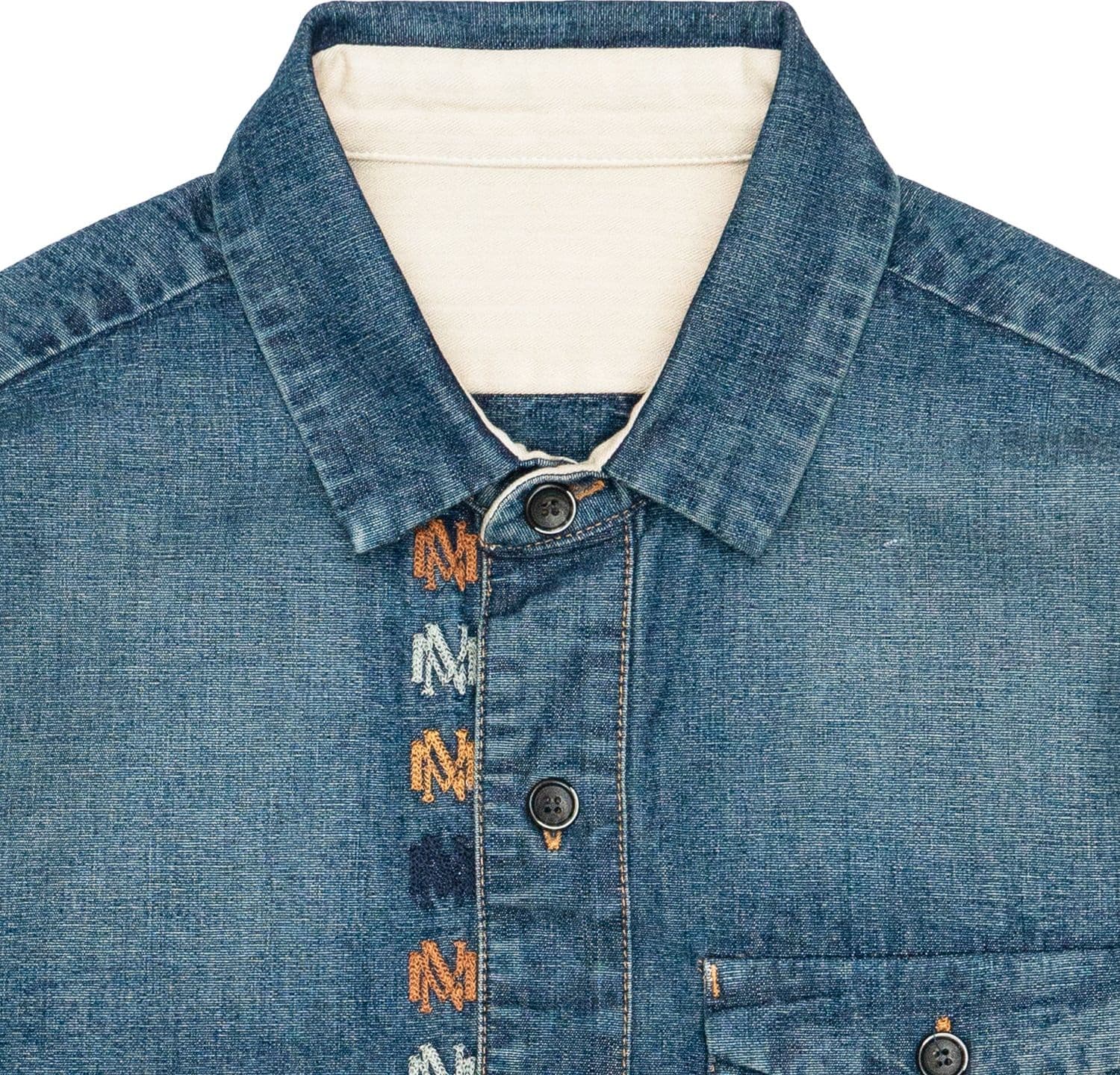 NINE IN THE MORNING Camicia Bob Shirt Man Ricamo da uomo in Camicie casual Drestige - Casamassima, commercioVirtuoso.it