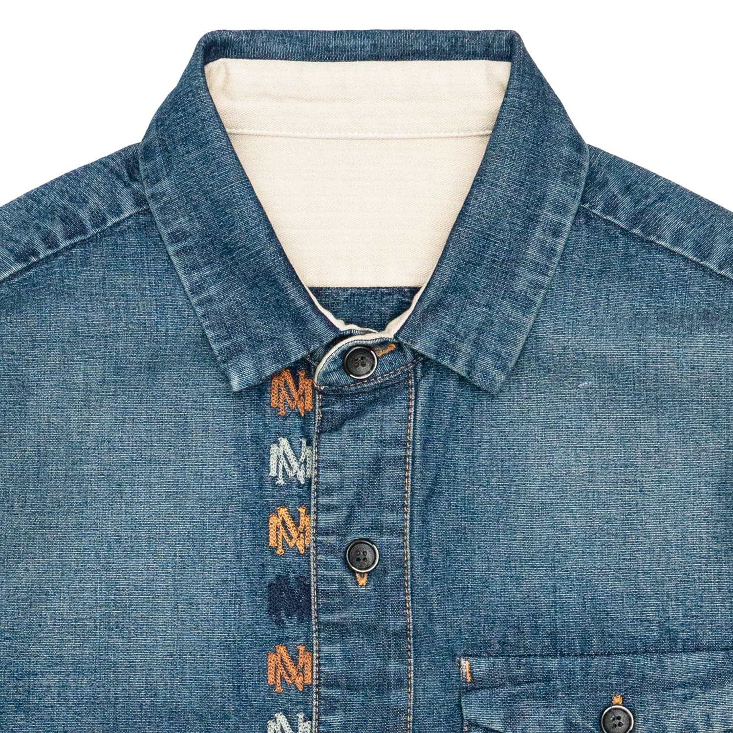 NINE IN THE MORNING Camicia Bob Shirt Man Ricamo da uomo in Camicie casual Drestige - Casamassima, commercioVirtuoso.it
