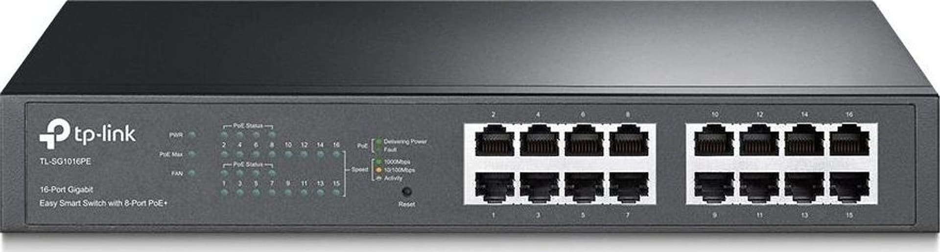 Switch 16 Porte Gbit 8 PoE 110W rack TP-Link TL-SG1016PE in  Innovamy.it - Milano, commercioVirtuoso.it