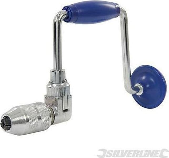 Trapano a mano 280 mm con mandrino 13 mm per lavori di precisione  silverline