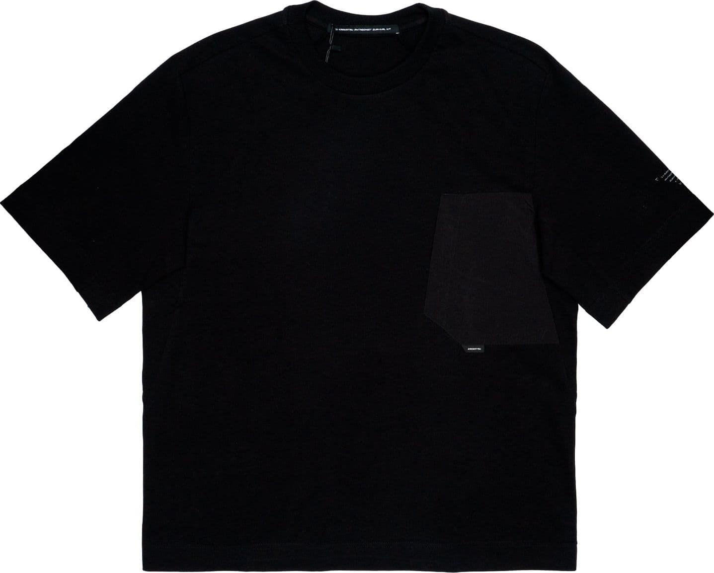 KRAKATAU T-shirt Falcon Oversize Black da donna