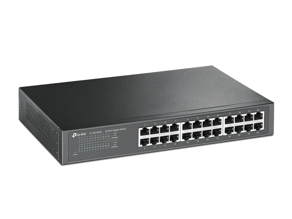 Switch 24 porte Gigabit in acciaio TP-Link TL-SG1024D in  Innovamy.it - Milano, commercioVirtuoso.it