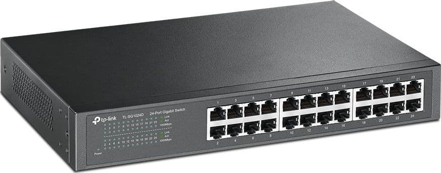 Switch 24 porte Gigabit in acciaio TP-Link TL-SG1024D in  Innovamy.it - Milano, commercioVirtuoso.it