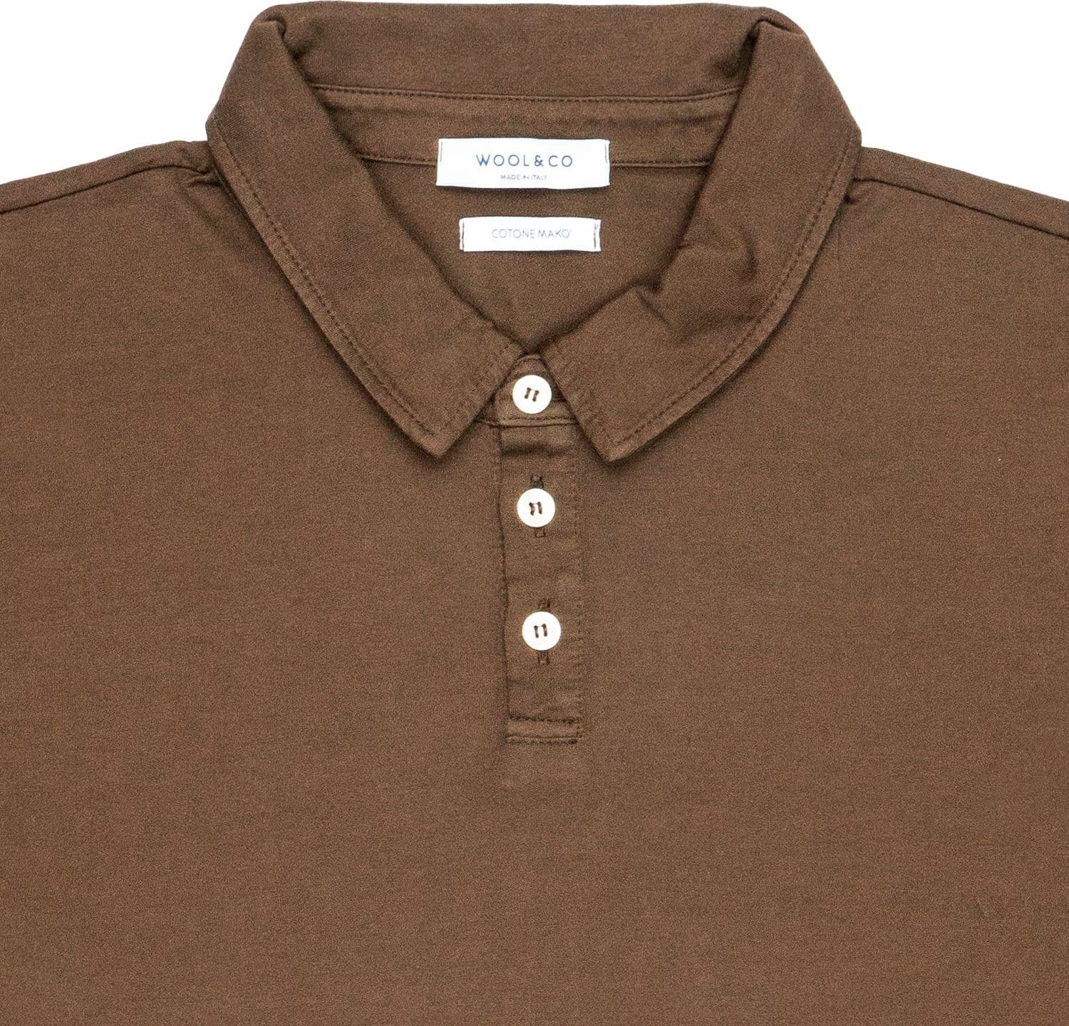 WOOL &amp; CO Polo Cotone Mako Colonial MM da uomo in Maglioni Drestige - Casamassima, commercioVirtuoso.it