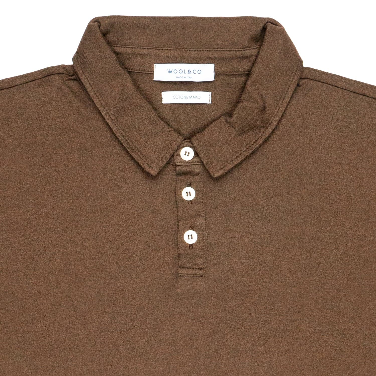 WOOL &amp; CO Polo Cotone Mako Colonial MM da uomo in Maglioni Drestige - Casamassima, commercioVirtuoso.it