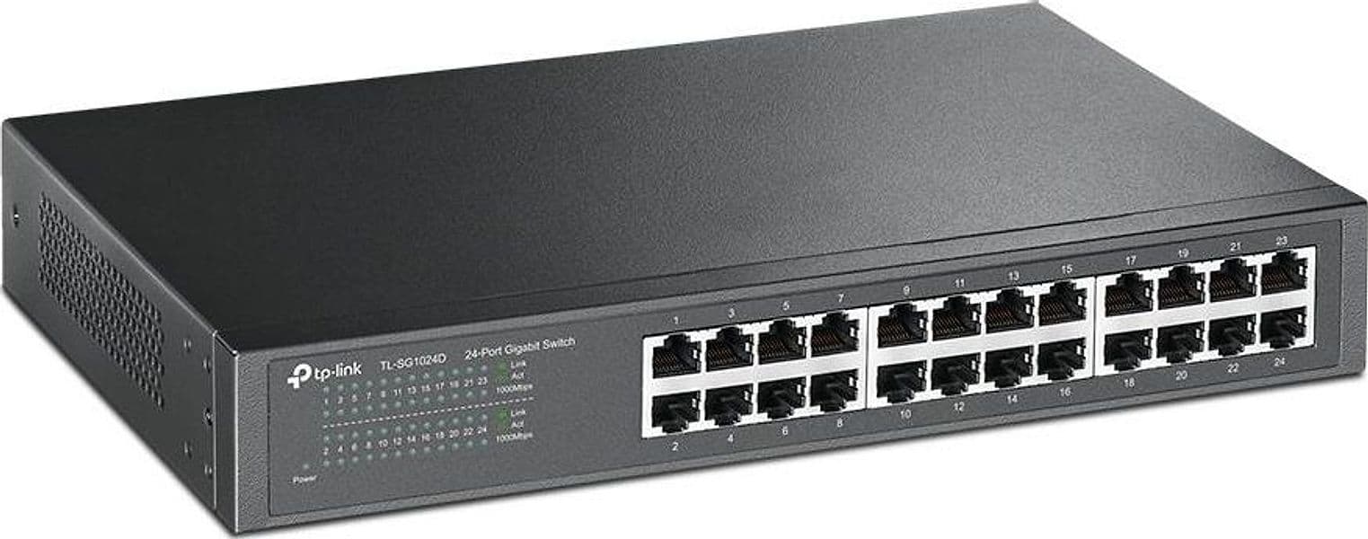 Switch 24 porte Gigabit in acciaio TP-Link TL-SG1024D in  Innovamy.it - Milano, commercioVirtuoso.it