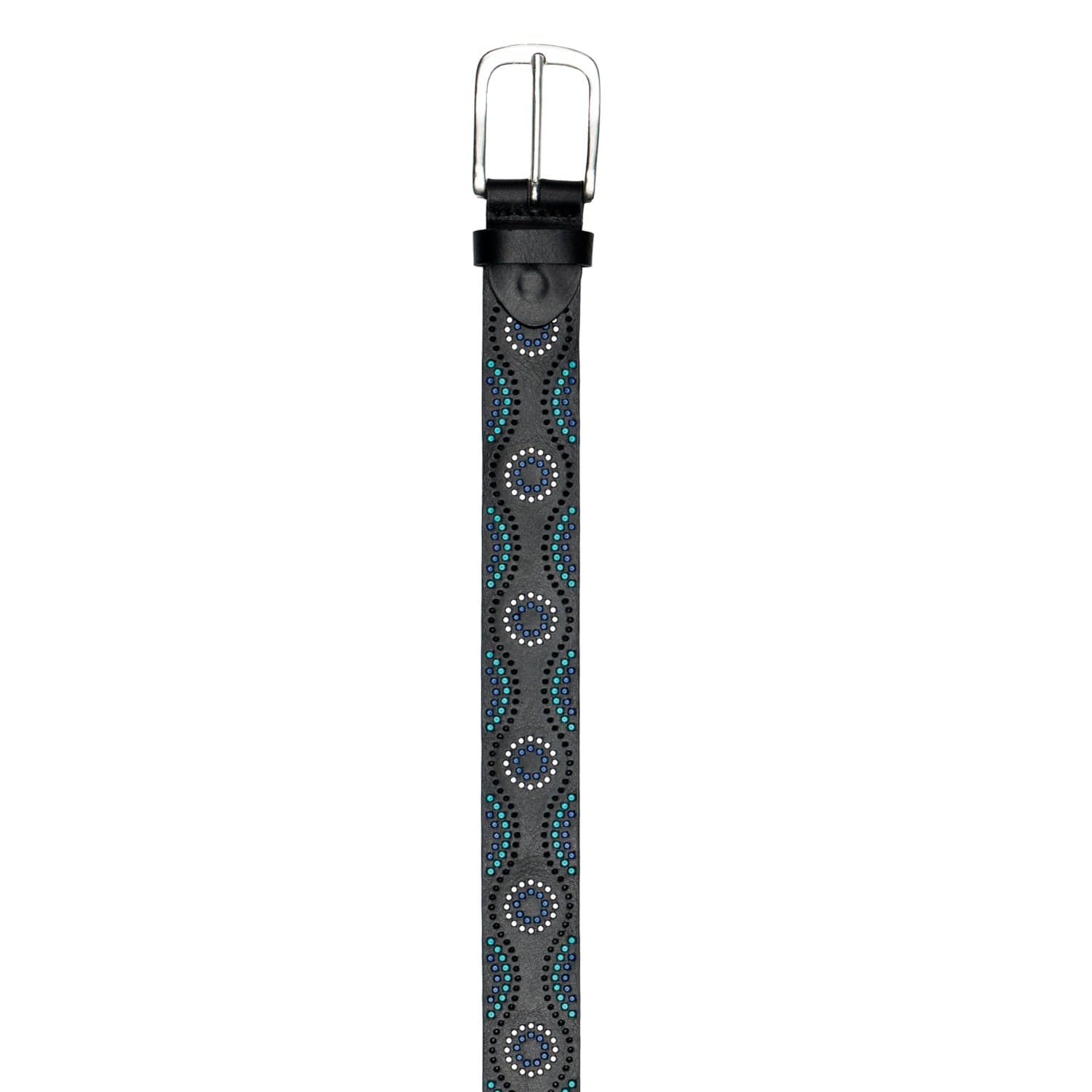 UNIFORM Cintura Borchie Ginza Leather Belt Black da uomo in Cinture Drestige - Casamassima, commercioVirtuoso.it