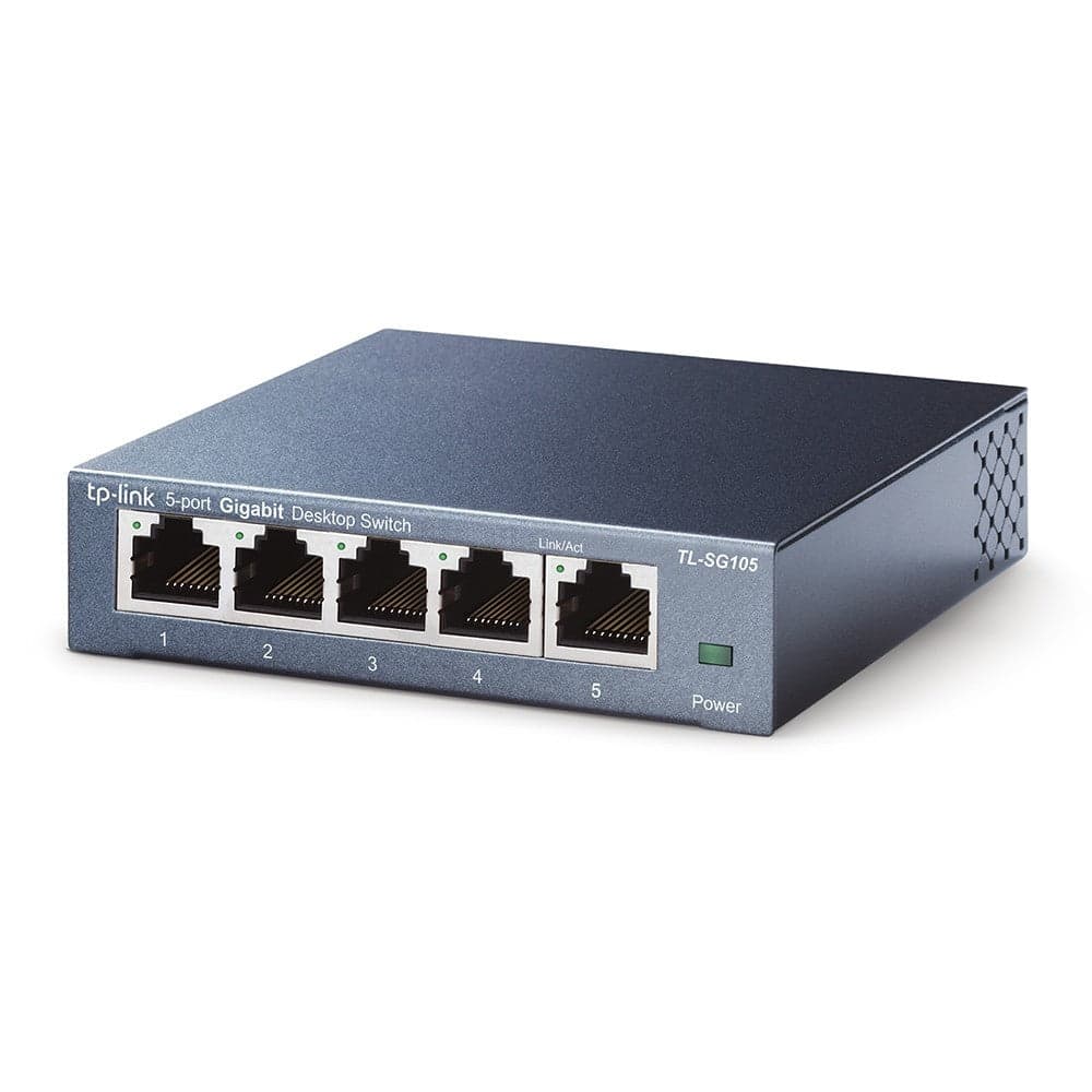 Switch 5 Porte Gigabit Plug & Play case in acciaio TL-SG105a in  Innovamy.it - Milano, commercioVirtuoso.it