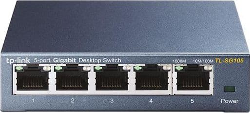 Switch 5 Porte Gigabit Plug & Play case in acciaio TL-SG105a in  Innovamy.it - Milano, commercioVirtuoso.it