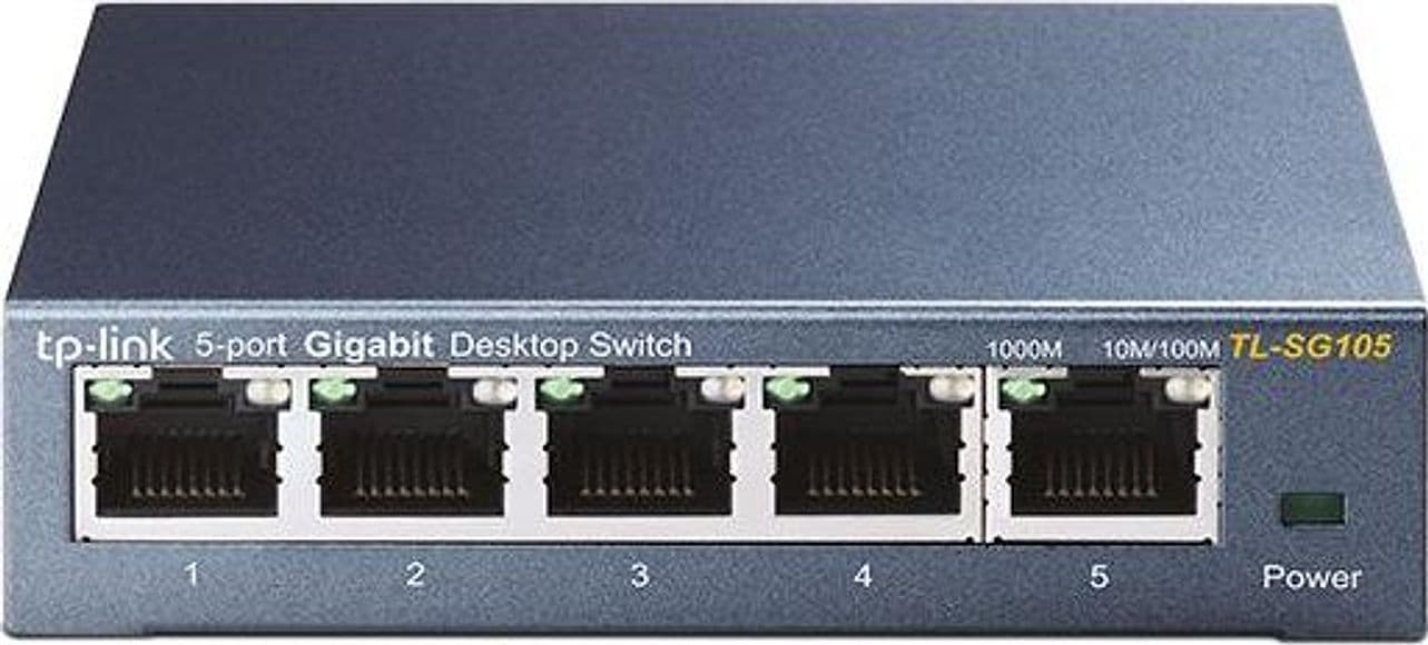 Switch 5 Porte Gigabit Plug & Play case in acciaio TL-SG105a in  Innovamy.it - Milano, commercioVirtuoso.it
