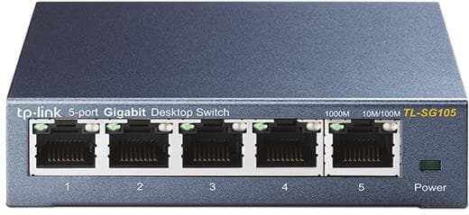 Switch 5 Porte Gigabit Plug & Play case in acciaio TL-SG105a in  Innovamy.it - Milano, commercioVirtuoso.it